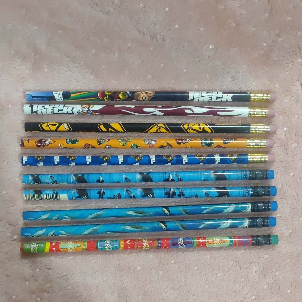 Colorful Themed Pencils Set